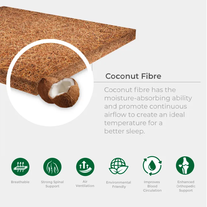 Goodnite Royal Nature 7 Zone Pocket Spring Mattress (12.5 Inch) with Single/ Queen/ King