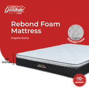 Goodnite Inspire Extra Rebond Foam Mattress (10 Inch) with Single/ Super Single/ Queen/ King