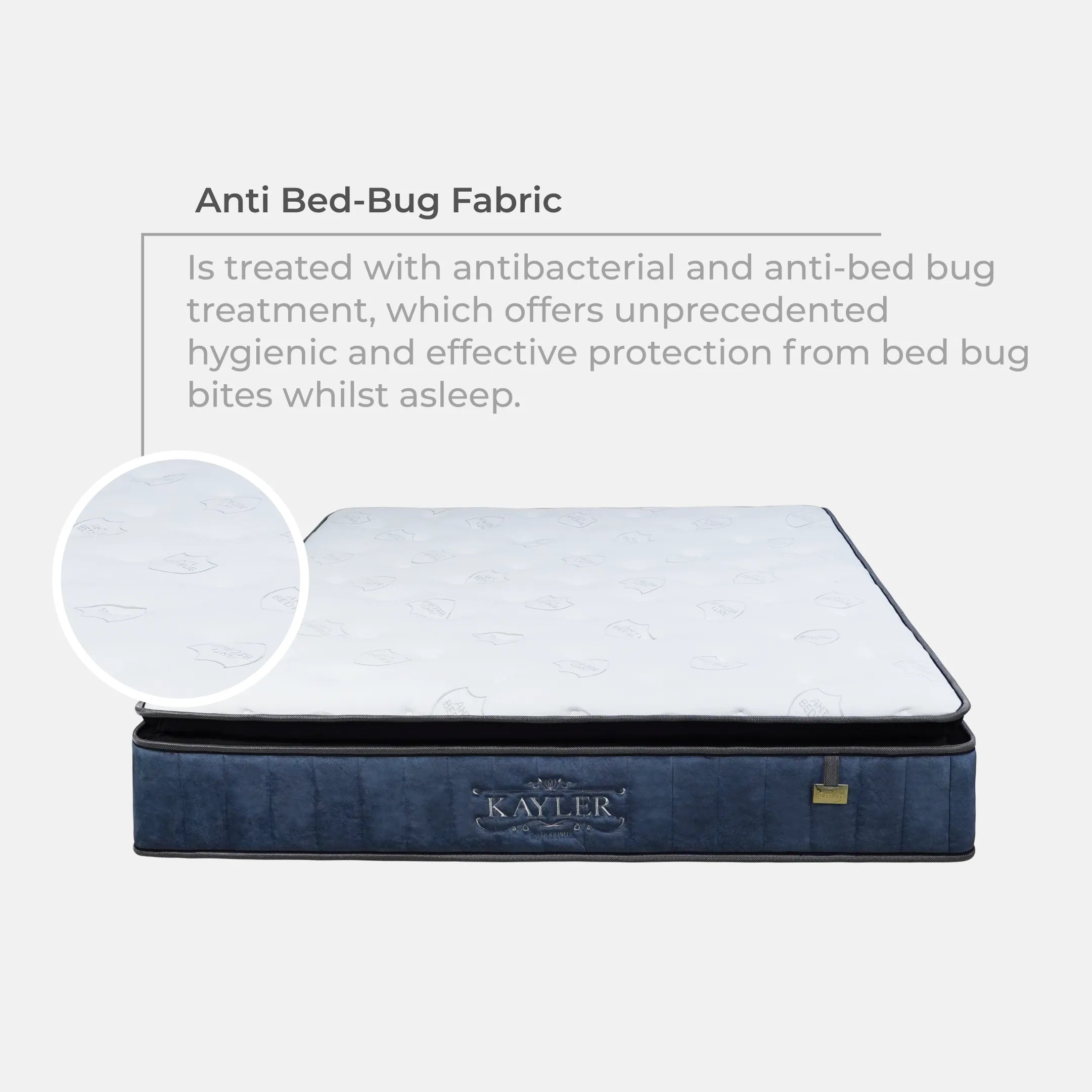 Goodnite Kayler DPC Spring Mattress (11.5 Inch) with Single/ Super Single/ Queen/ King