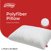 Goodnite Valentina Polyfiber Pillow  71cm x 46cm x 1kg
