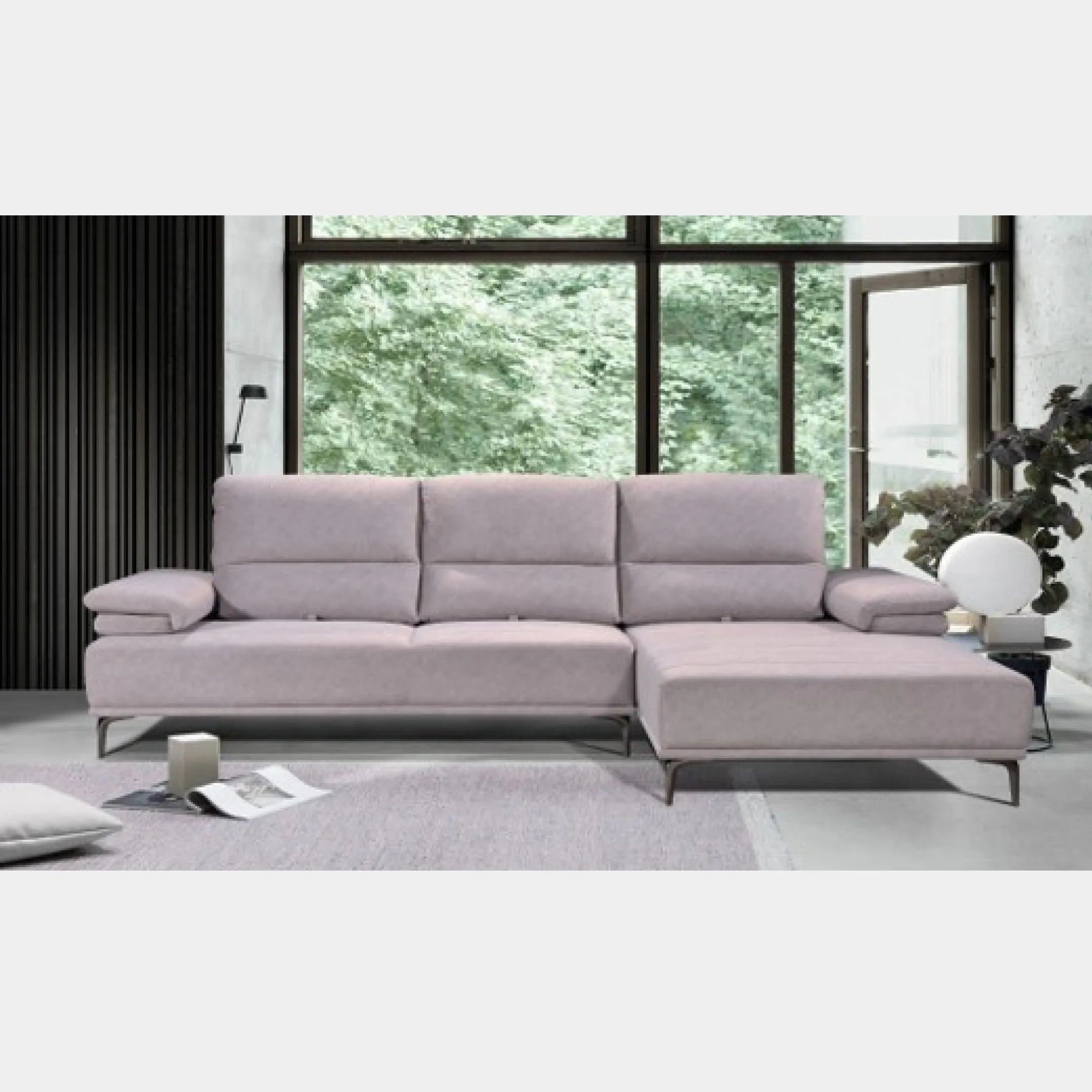Goodnite Fabric L-Shape Sofa (ML3733), 5 Years Warranty