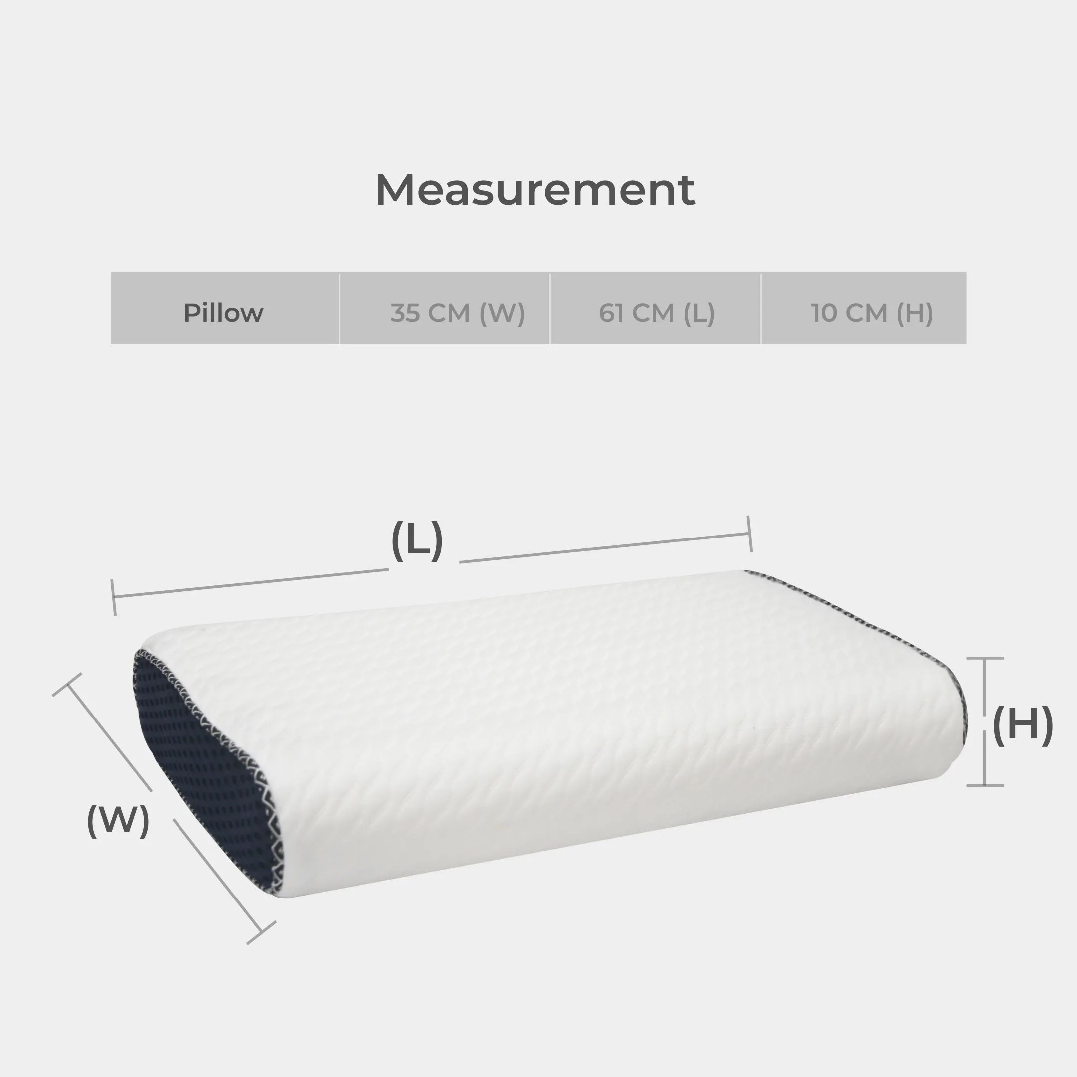 Goodnite Statfree® Eco Latex Foam Pillow (Soft)