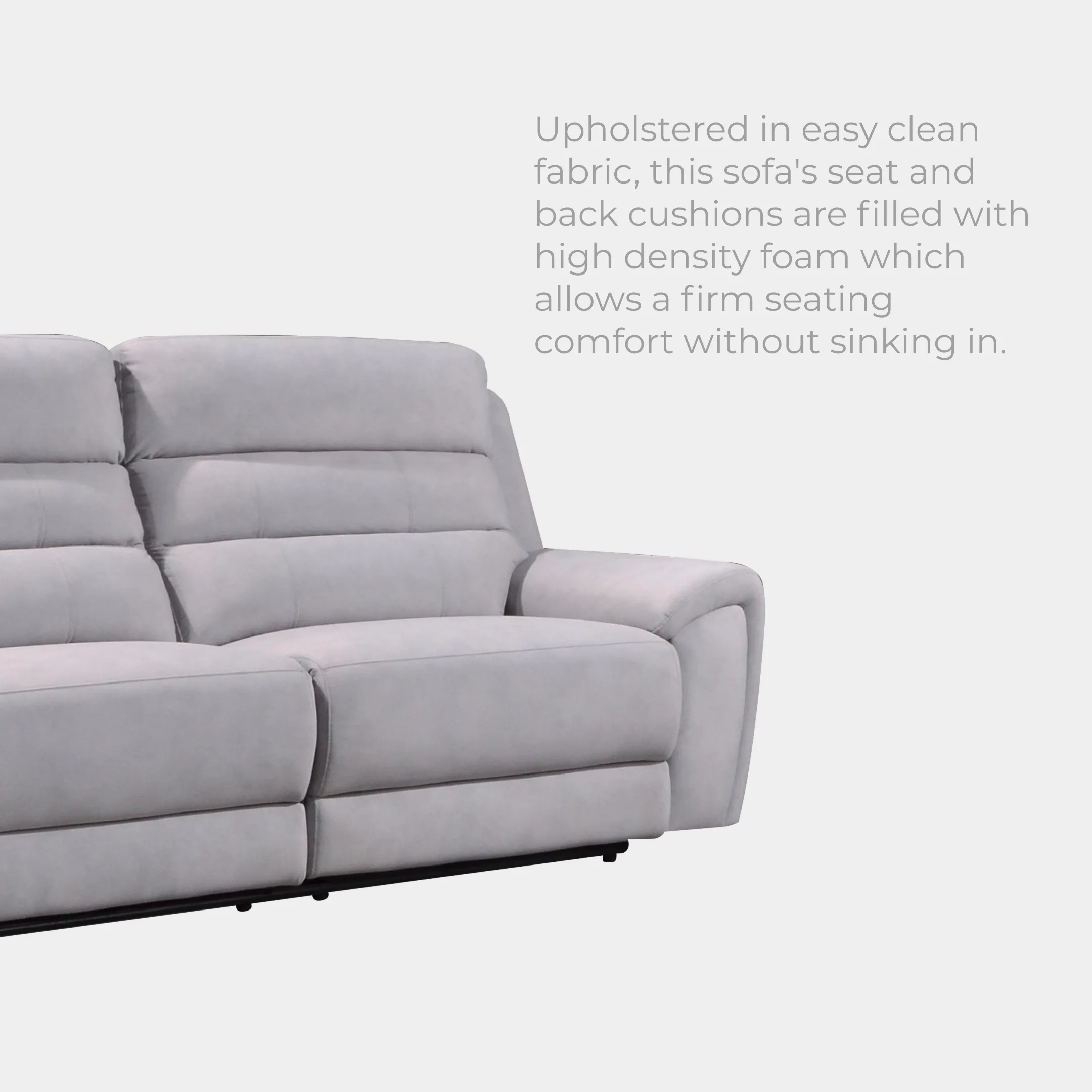 Goodnite Fabric Recliner Sofa (ML3744), 1 Seater Recliner/ 2 Seater Recliner/ 3 Seater Recliner/ 2RR+3RR Seater, 5 Years Warranty
