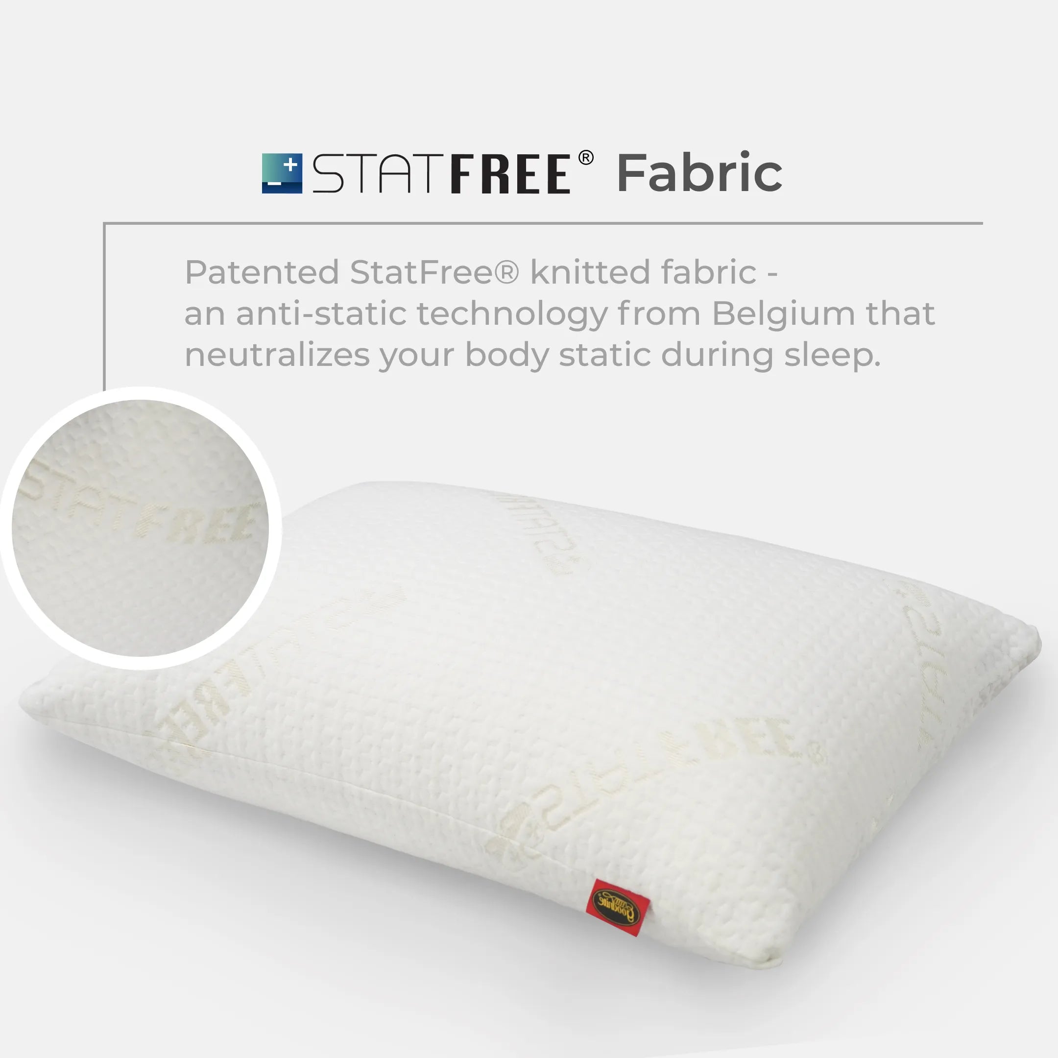 Goodnite Statfree® Queensland Microfiber Pillow 71cm x 45cm x 1.3kg