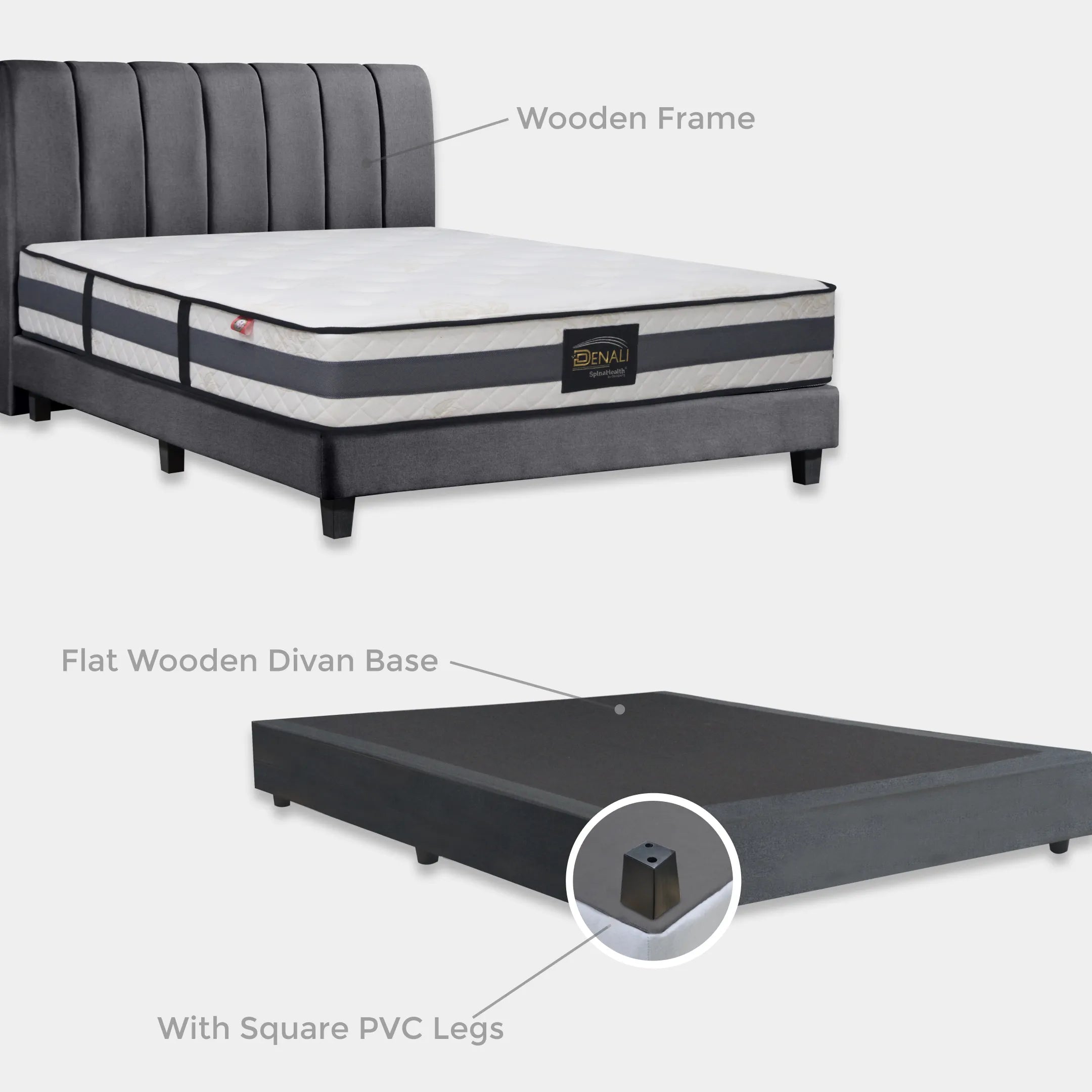 Goodnite FC106 Bedframe (Single/ Super Single/ Queen/ King)