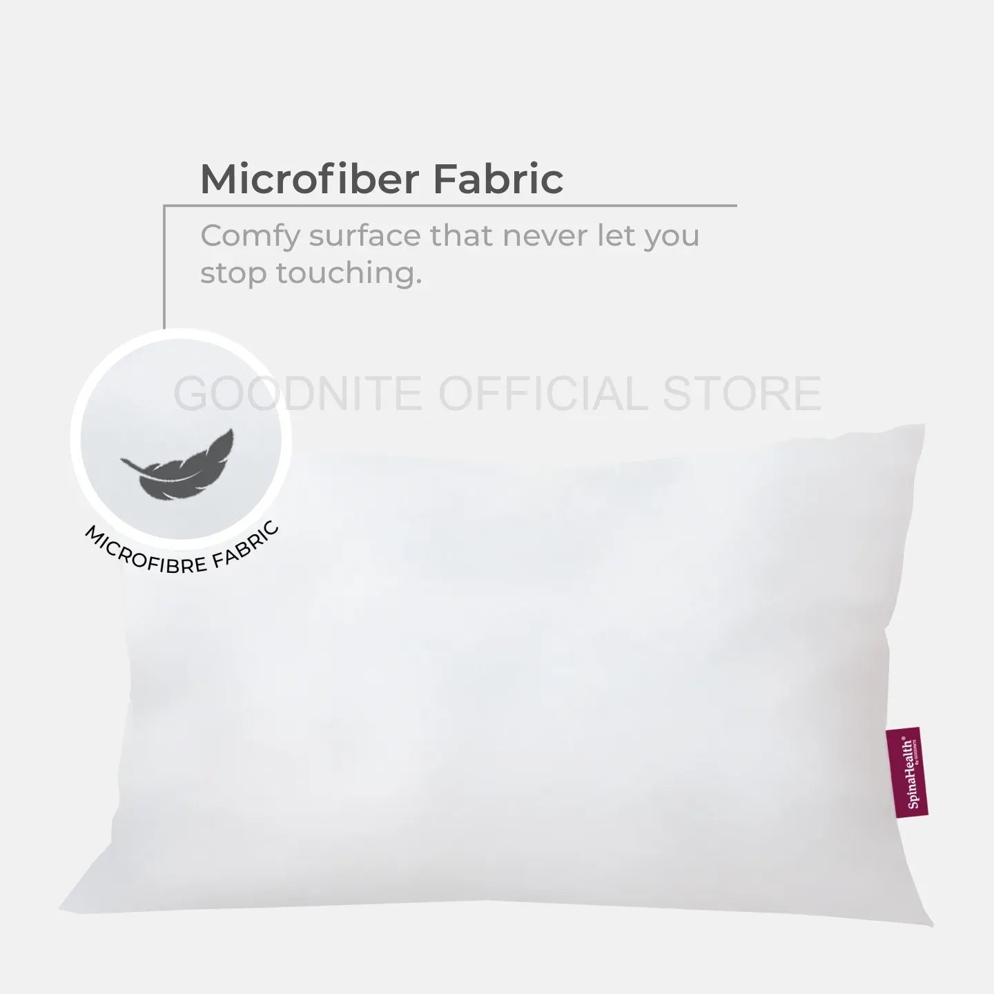 SpinaHealth Polyester Compress Pillow (Soft)