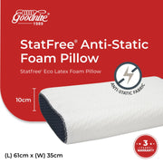 Goodnite Statfree® Eco Latex Foam Pillow (Soft)