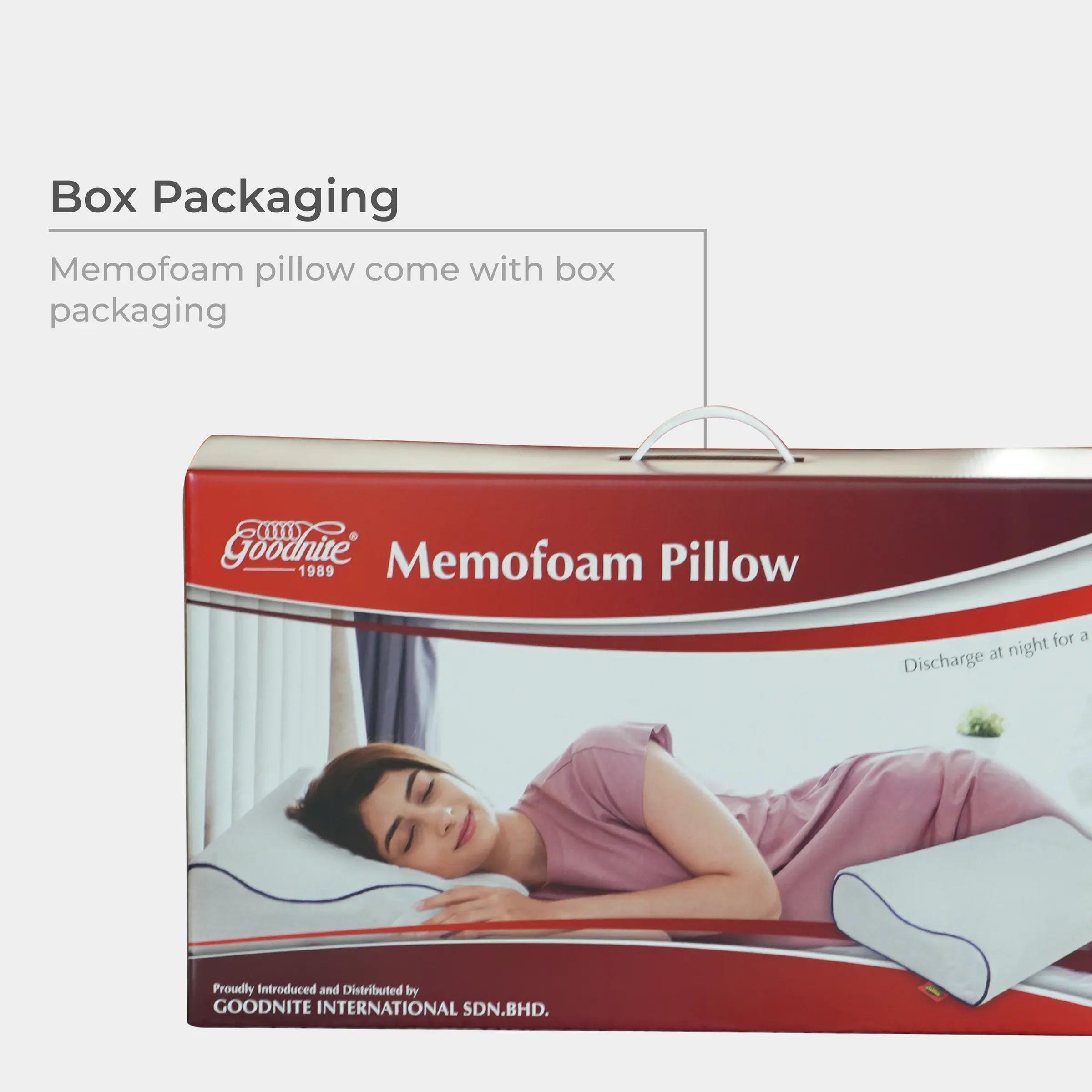 Goodnite Statfree® Memofoam Pillow (Premium Memory Foam)