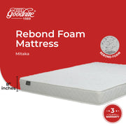 Goodnite Mitaka Rebond Foam Mattress (5/8 Inch) with Single/ Super Single/ Queen/ King
