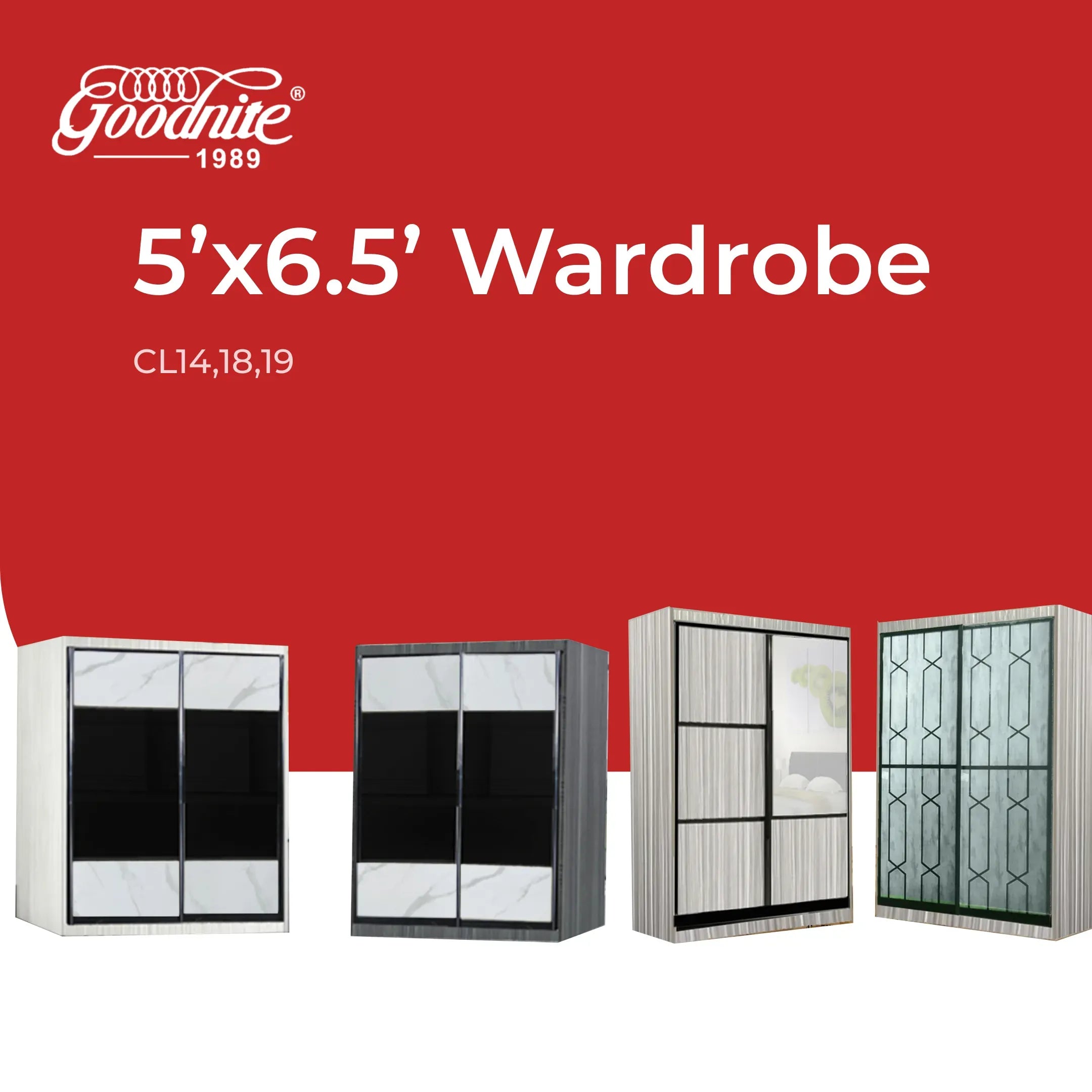 5ft x 6.5ft Wardrobe (CL14/18/19)