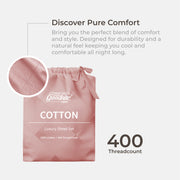 Bedsheet Set 100% Cotton (Single/ Super Single/ Queen/ King)