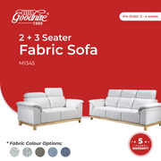 Goodnite Muji Sofa (M1345),  1 Seater/ 2 Seater/ 3 Seater/ 2+3 Seater/ 5 Years Warranty