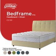 Goodnite CS103 Bedframe (Single/ Super Single/ Queen/ King)