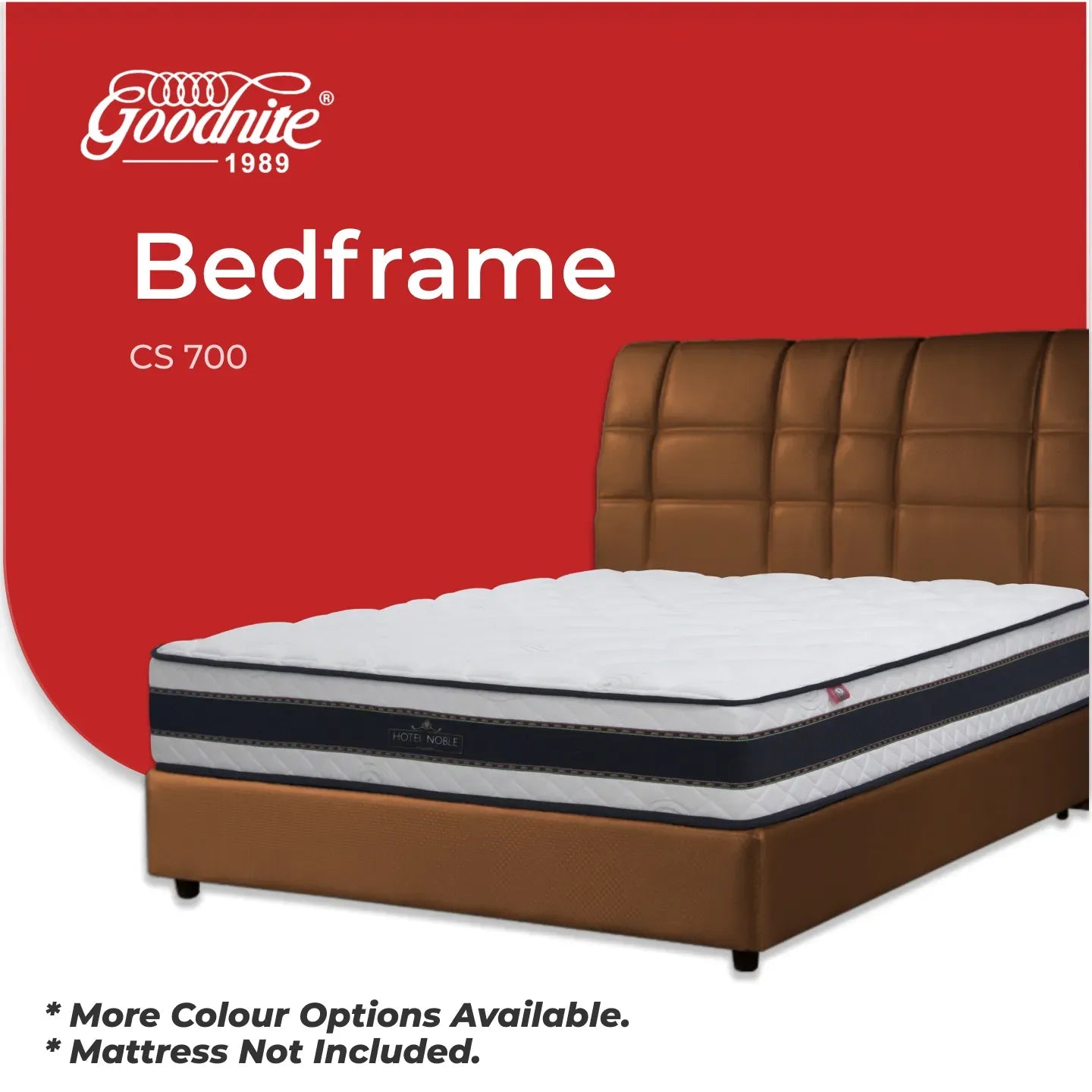 Goodnite CS700 Bedframe (Single/ Super Single/ Queen/ King)