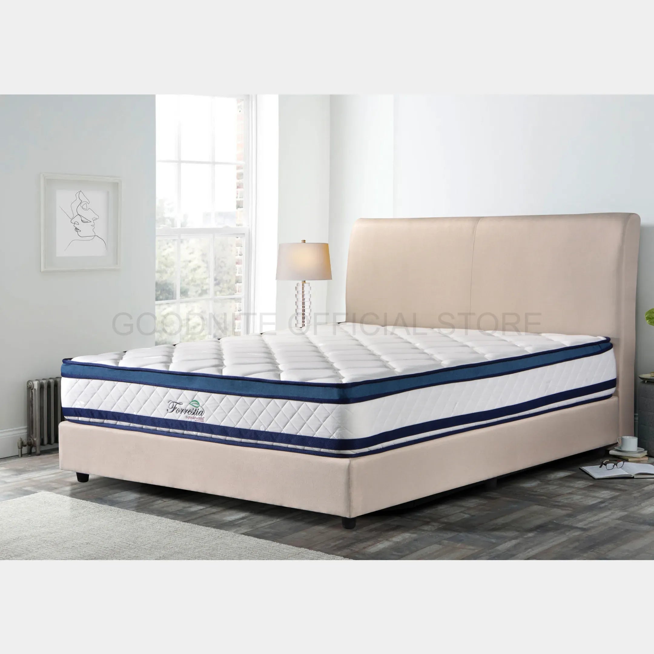 Goodnite EC106 Bedframe (Single/ Super Single/ Queen/ King)