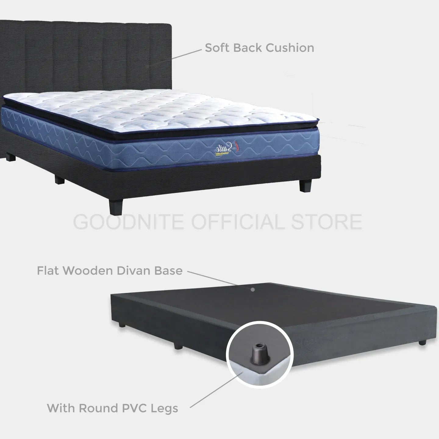 Goodnite FC101 Bedframe (Queen/ King)