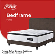 Goodnite FC105 Bedframe (Single/ Super Single/ Queen/ King)