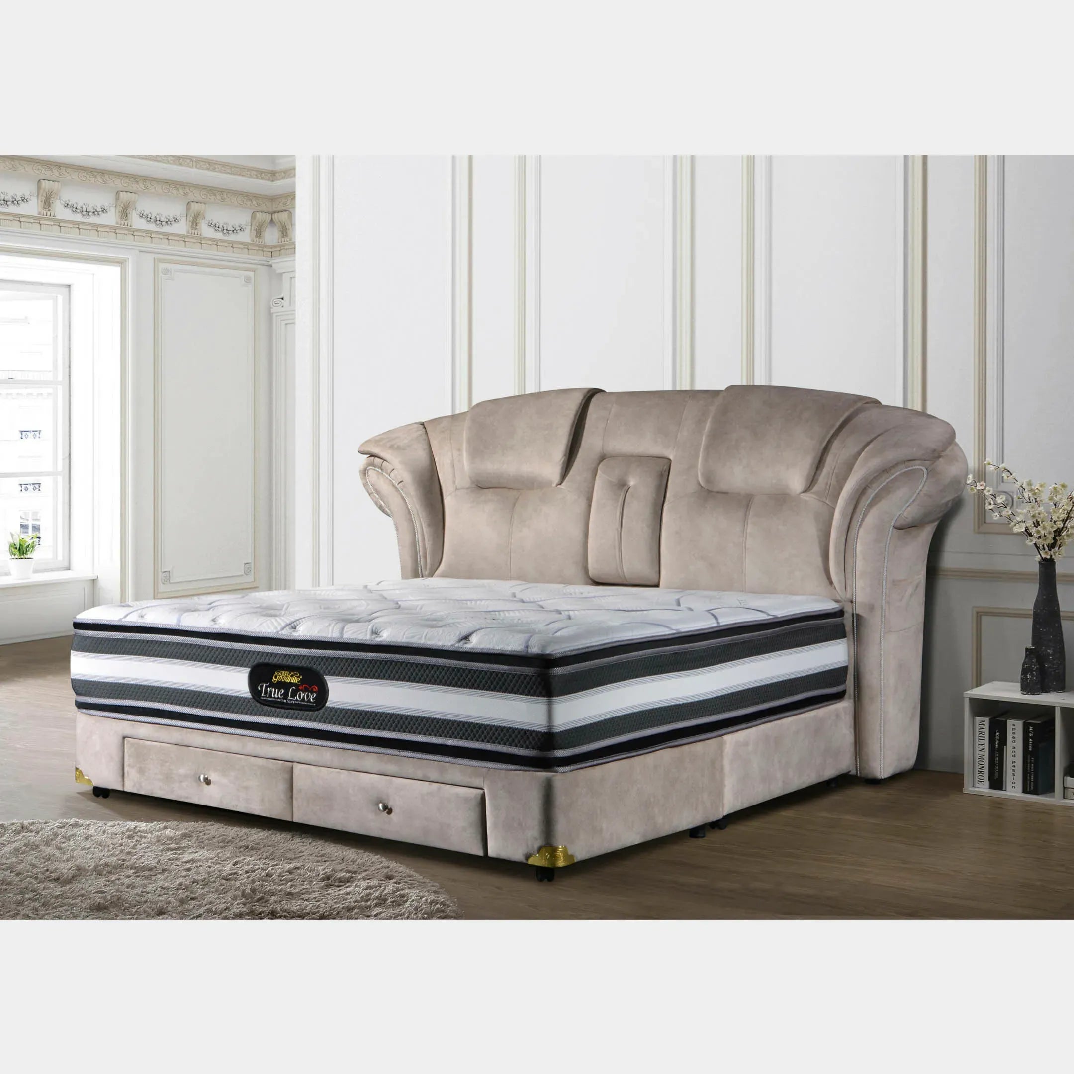 Goodnite CS8822 Bedframe (Single/ Super Single/ Queen/ King)