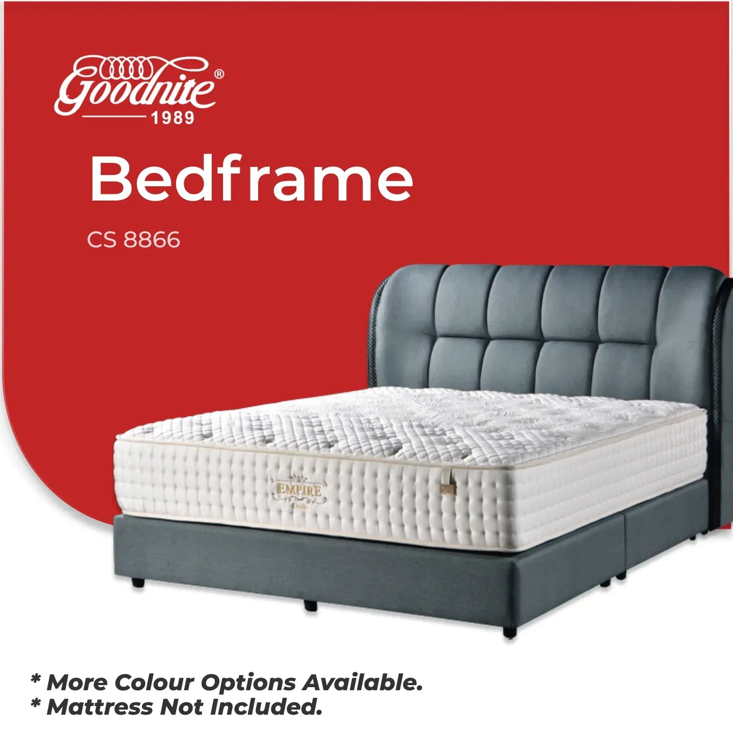 Goodnite CS8866 Bedframe (Queen/ King)