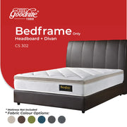 Goodnite CS302 Bedframe (Single/ Super Single/ Queen/ King)