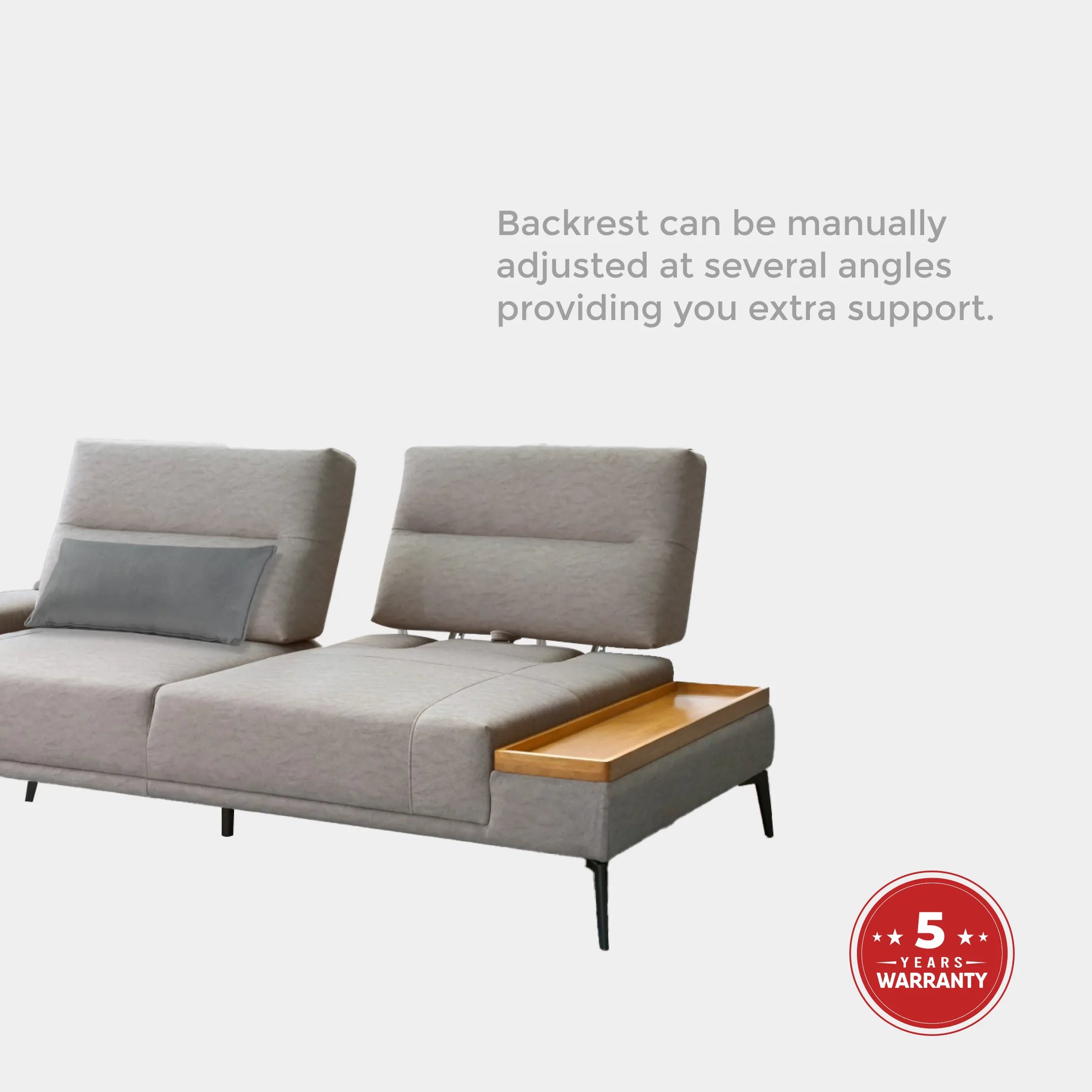 Goodnite 2.5 Seater Fabric Sofa (239C)