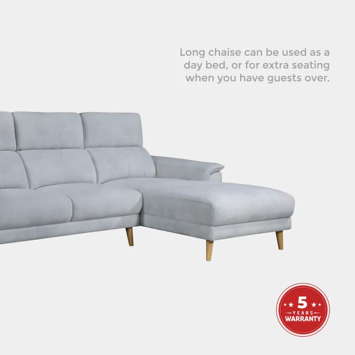 Goodnite Fabric L-Shape Sofa (ML3750), 3 Years Warranty