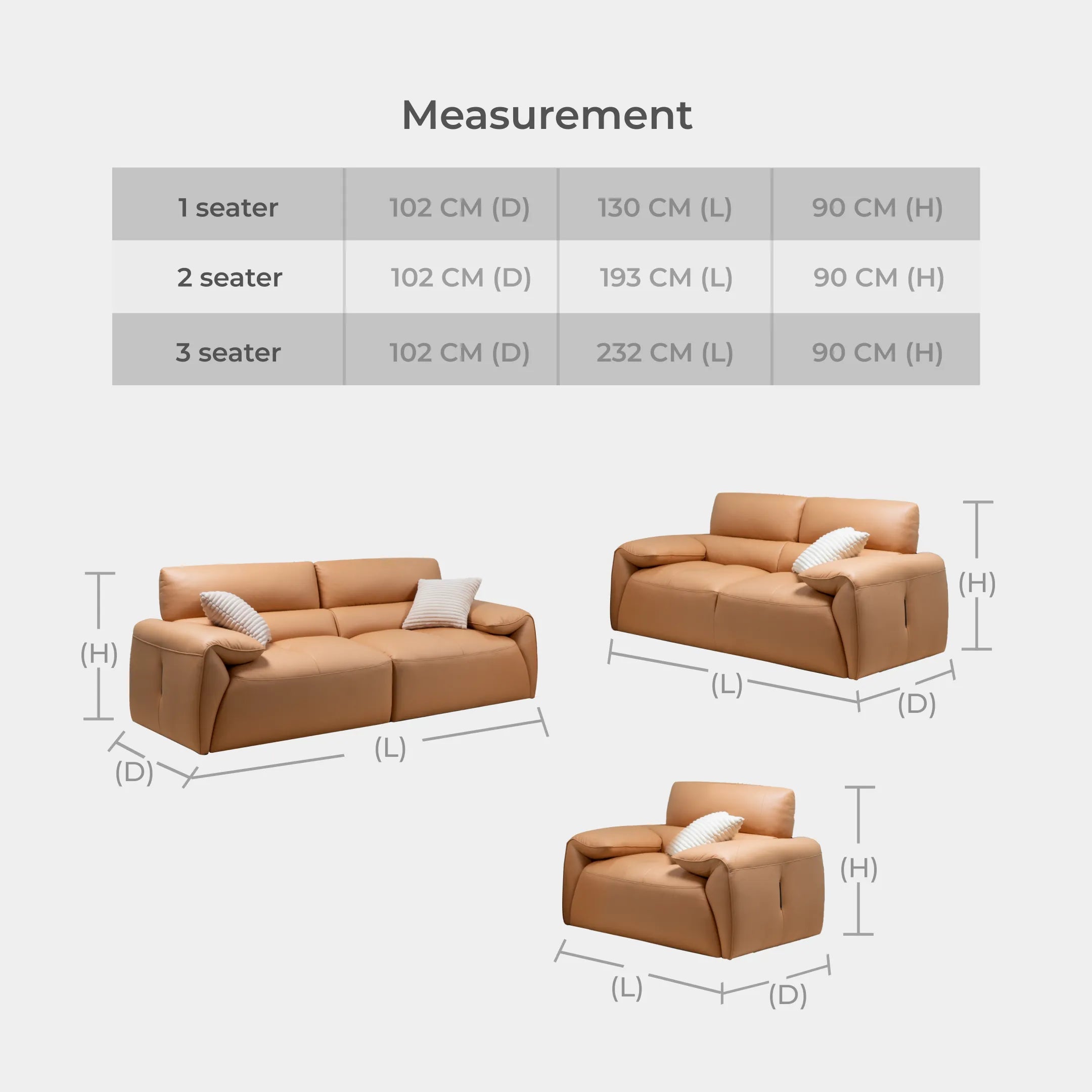 Goodnite Fabric Sofa (Zyntra), 1 Seater/ 2 Seater/ 3 Seater/ 5 Years Warranty