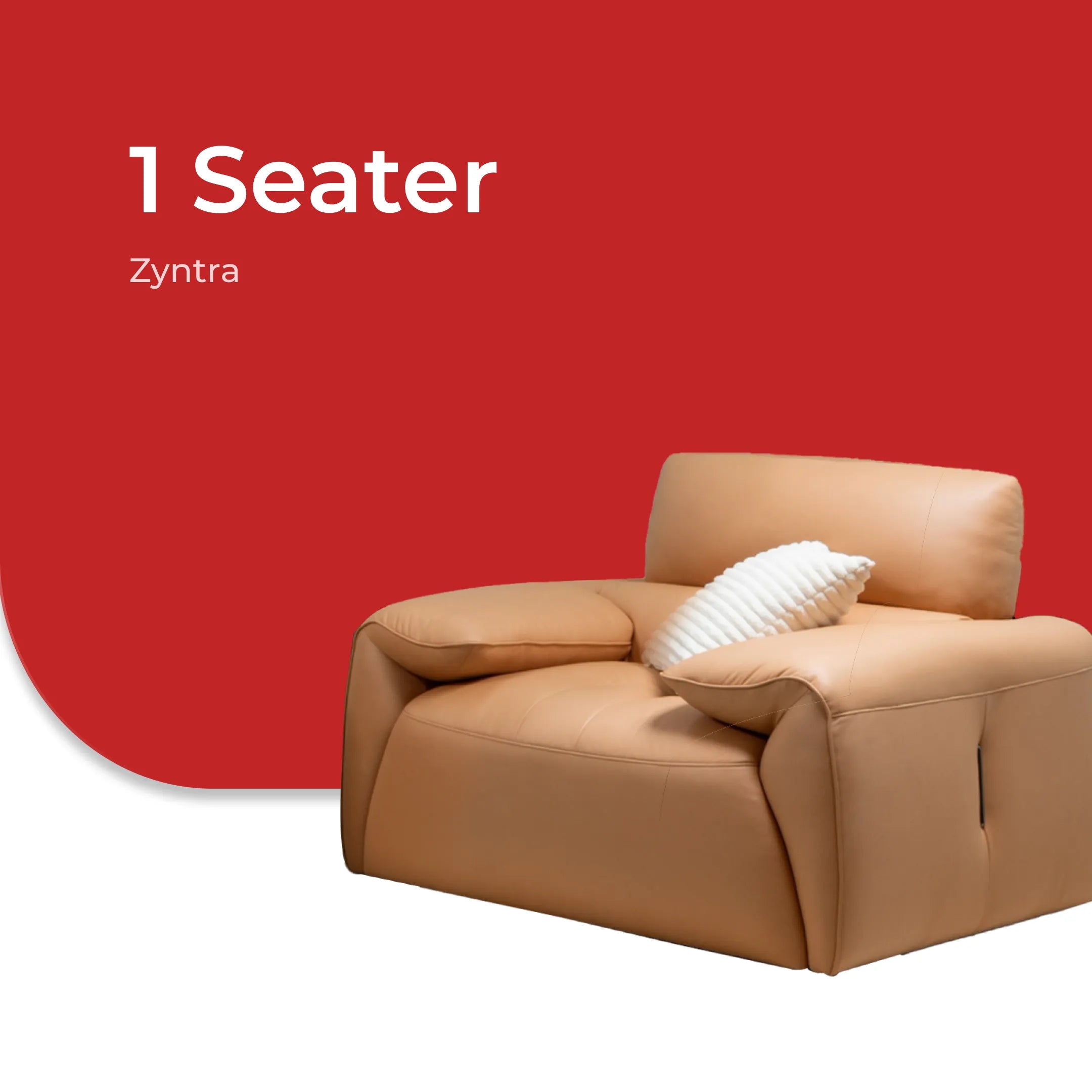 Goodnite Fabric Sofa (Zyntra), 1 Seater/ 2 Seater/ 3 Seater/ 5 Years Warranty