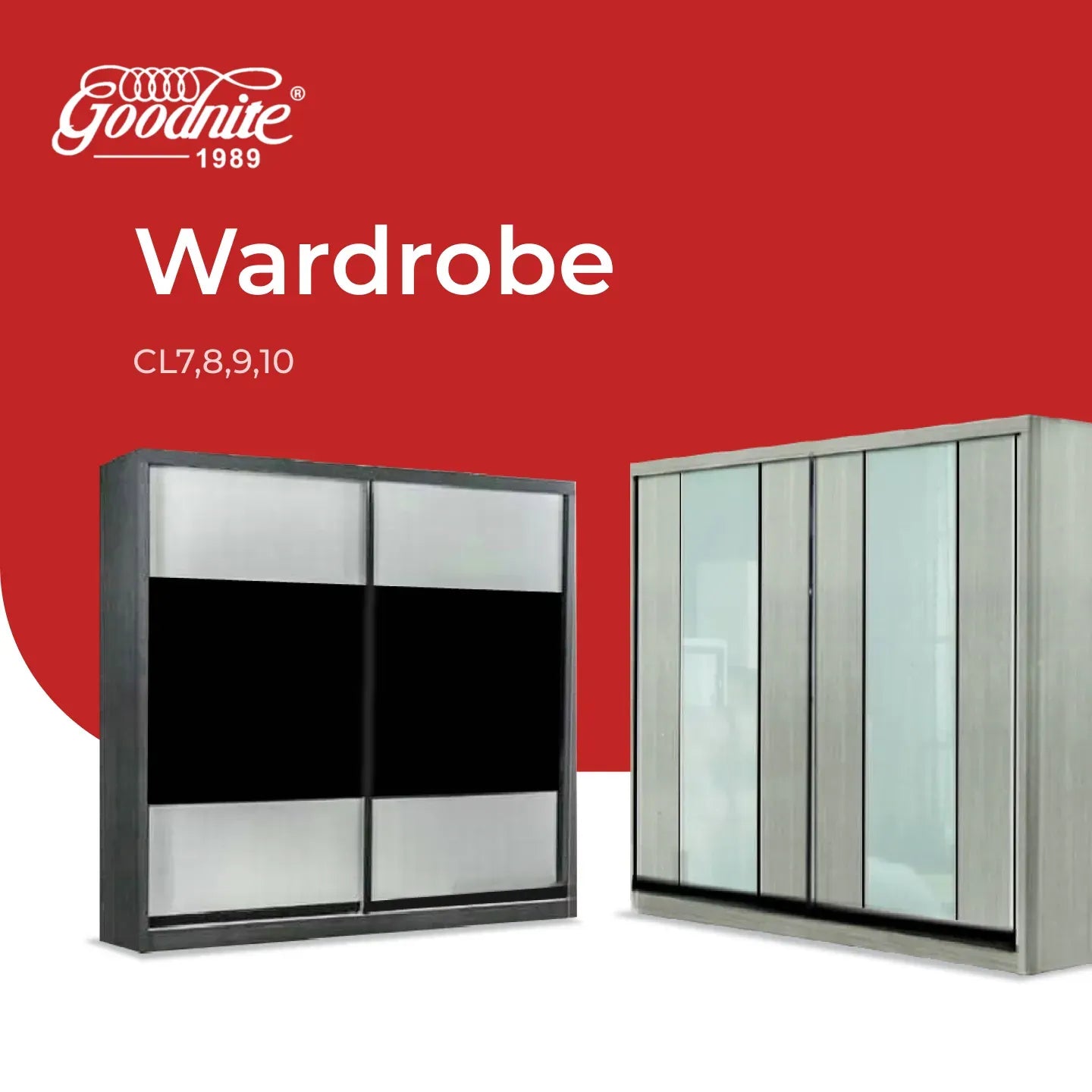 5.5ft x 8ft Wardrobe (CL7/8/9/10)