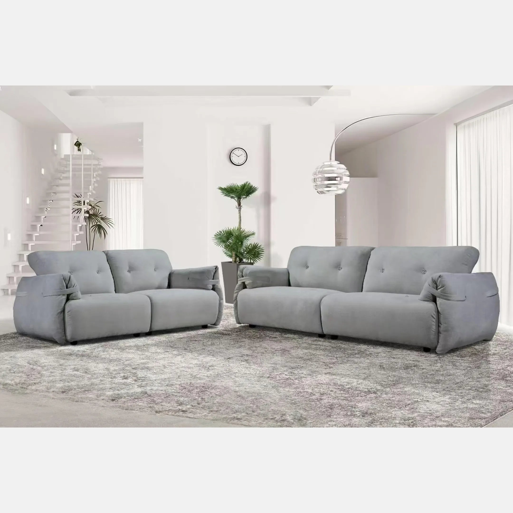 Goodnite Fabric Sofa (M1353), 1 Seater/ 2 Seater/ 3 Seater/ 5 Years Warranty