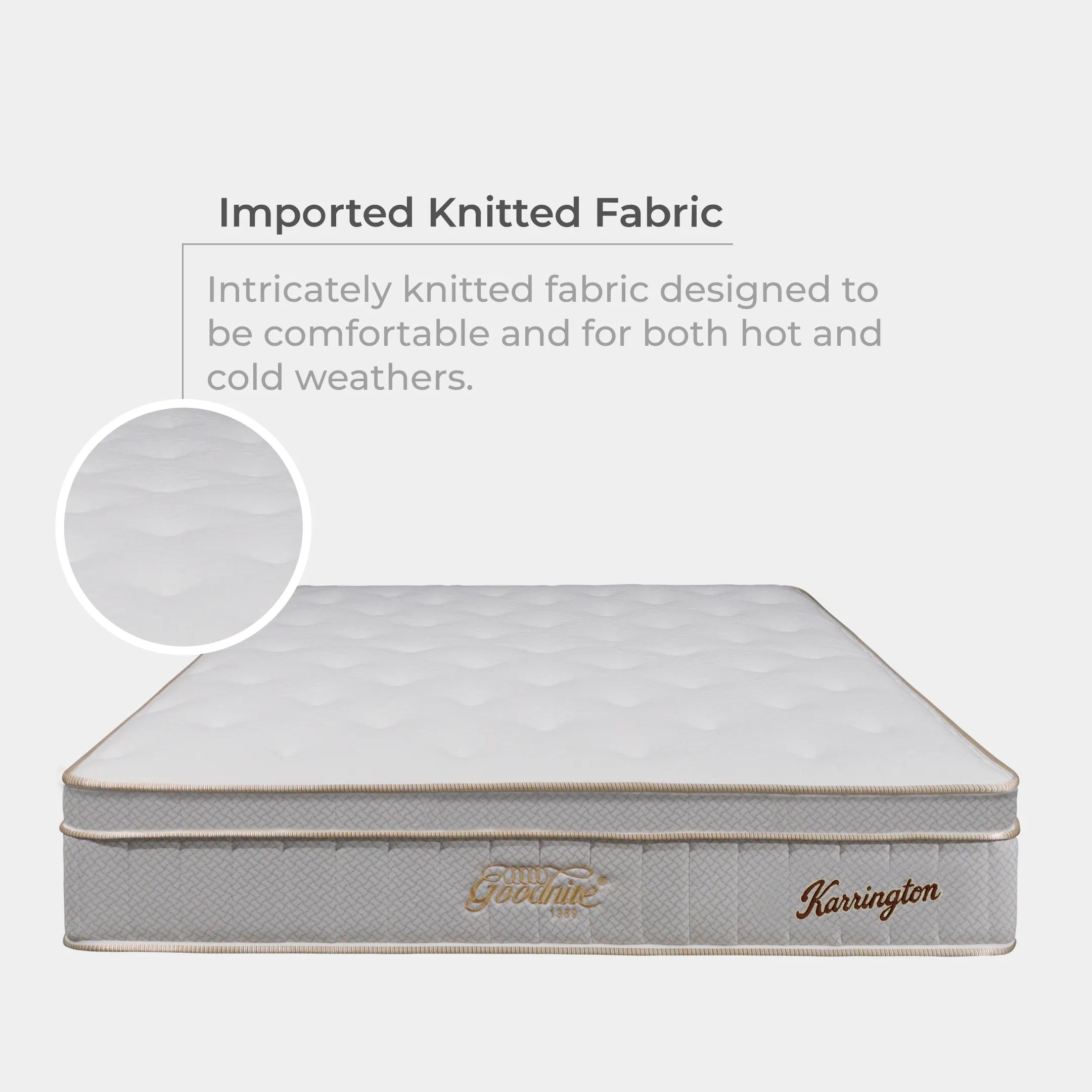 Goodnite Karrington 6 Turn Posture Spring Mattress with Single/ Super Single/ Queen/ King
