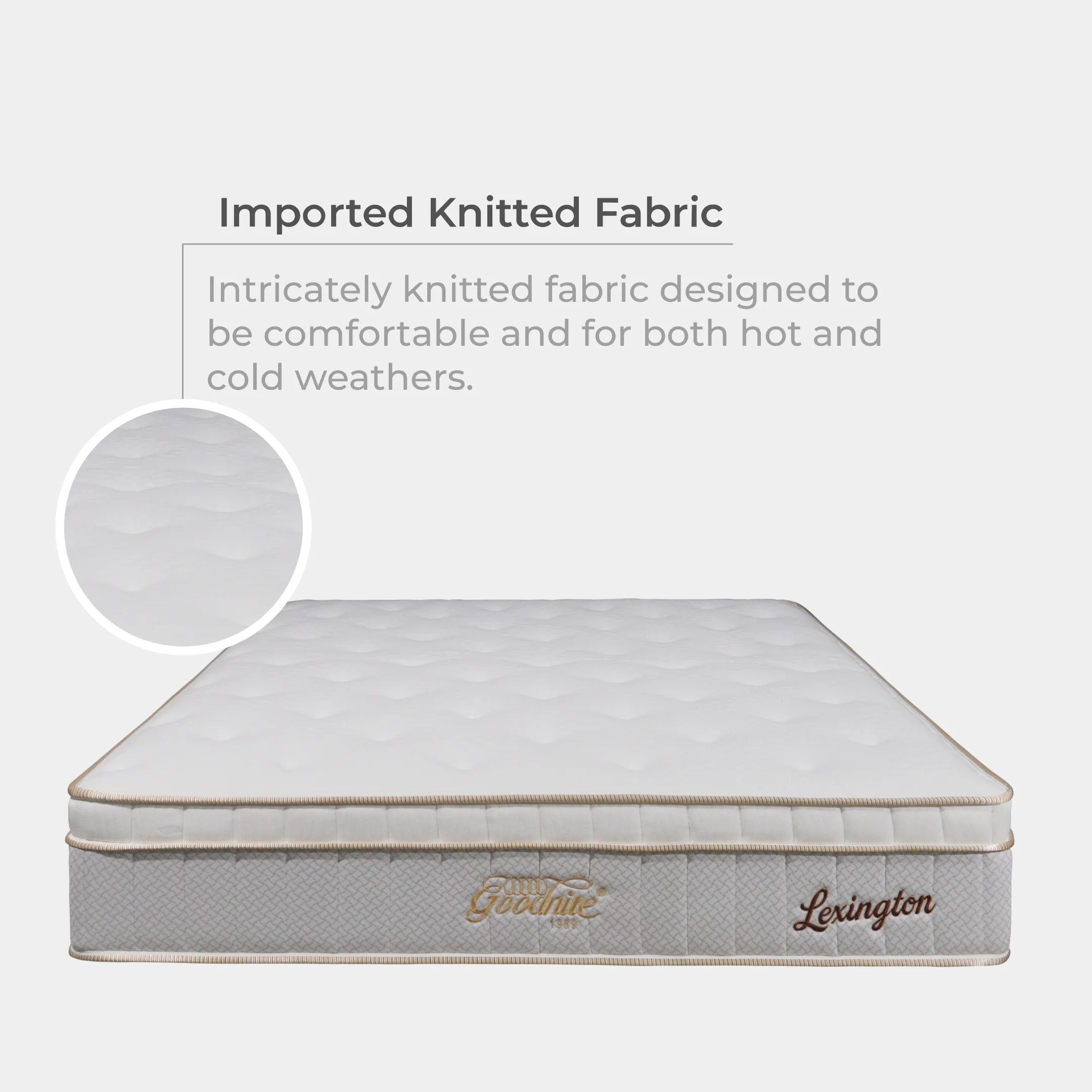 Goodnite Lexington 7 Turn Posture Spring Mattress (11.5 Inch) with Single/ Super Single/ Queen/ King