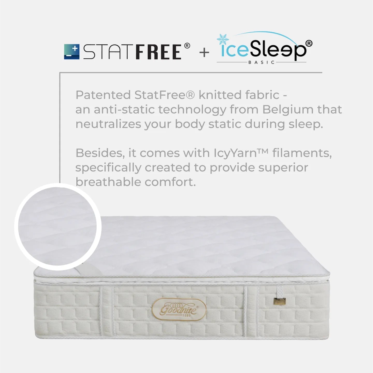 Goodnite Majestic Empire Dual Layer Pocket Spring Mattress (14 Inch) with with Single/ Super Single/ Queen/ King