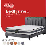 Goodnite FC106 Bedframe (Single/ Super Single/ Queen/ King)
