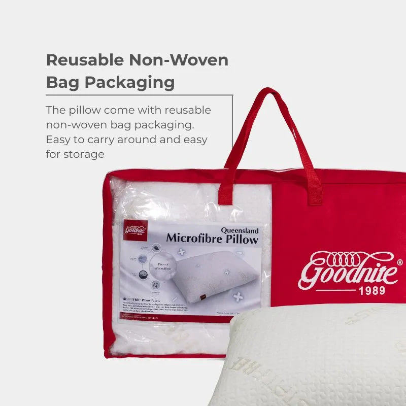 Goodnite Statfree® Queensland Microfiber Pillow 71cm x 45cm x 1.3kg