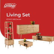 Goodnite  6.5' Solid Wood TV Cabinet/ Coffee Table/ Display Cabinet/ Side Board