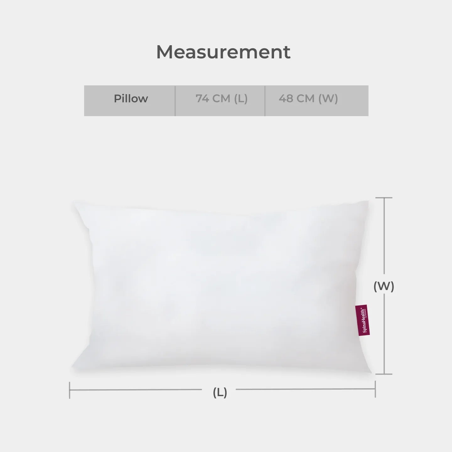 SpinaHealth Polyester Compress Pillow (Soft)