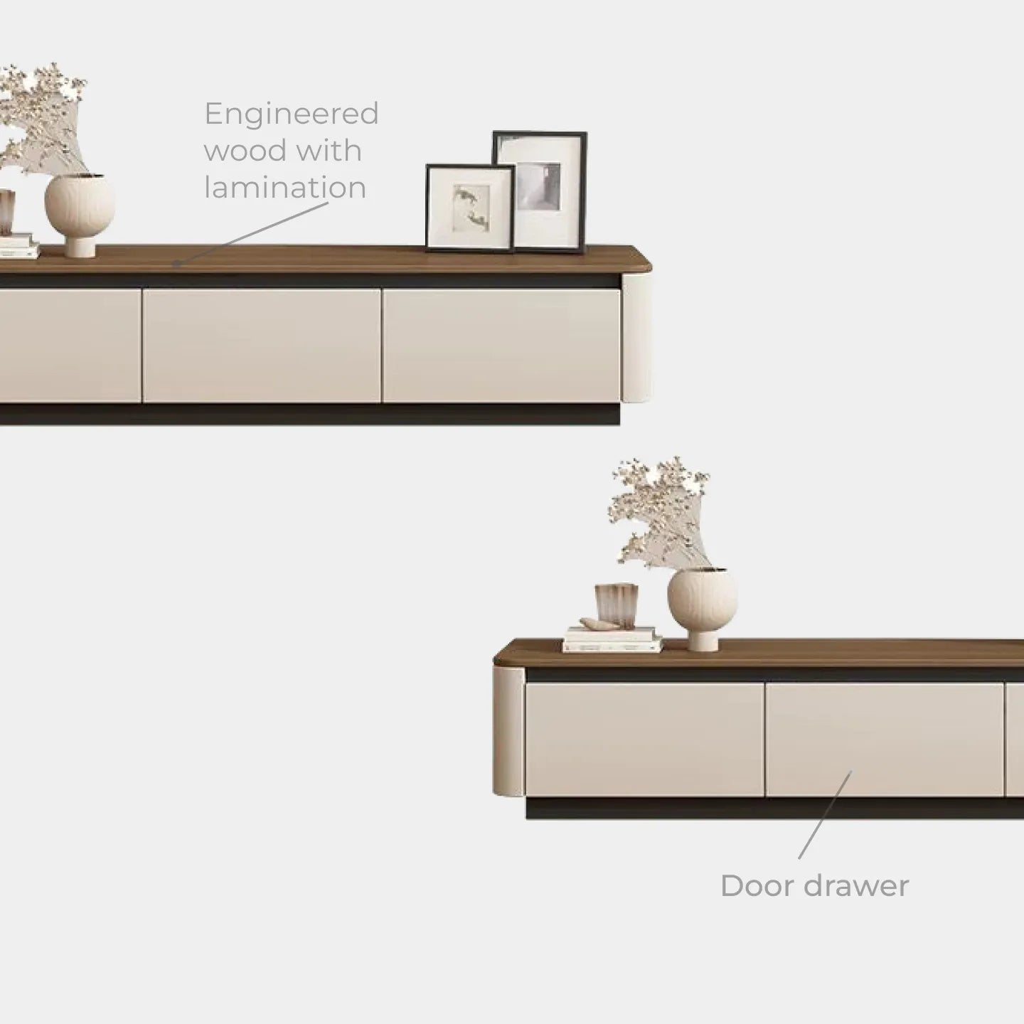 Goodnite TV Cabinet + Coffee Table (TV2502+CT2502)
