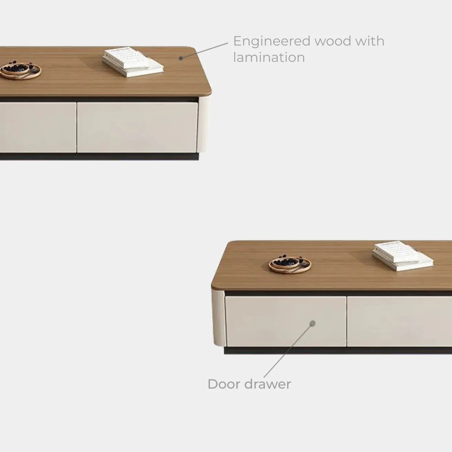 Goodnite TV Cabinet + Coffee Table (TV2502+CT2502)