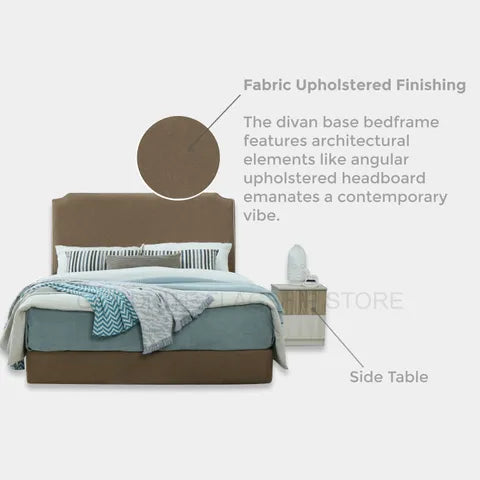 Goodnite Queen/ King Bedroom Set (HR2313), Bedframe + Wardrobe + Dresser + Side Table