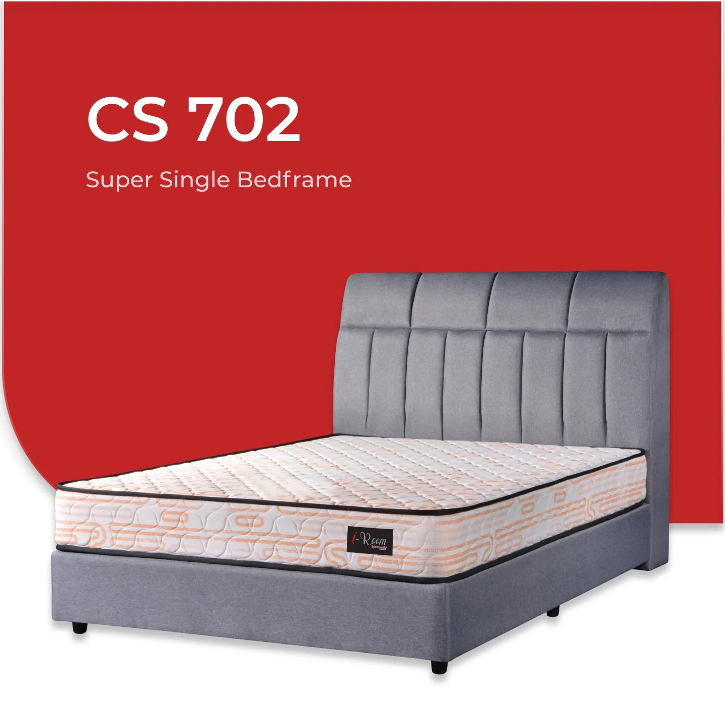 Goodnite CS702 Bedframe (Single/ Super Single/ Queen/ King)
