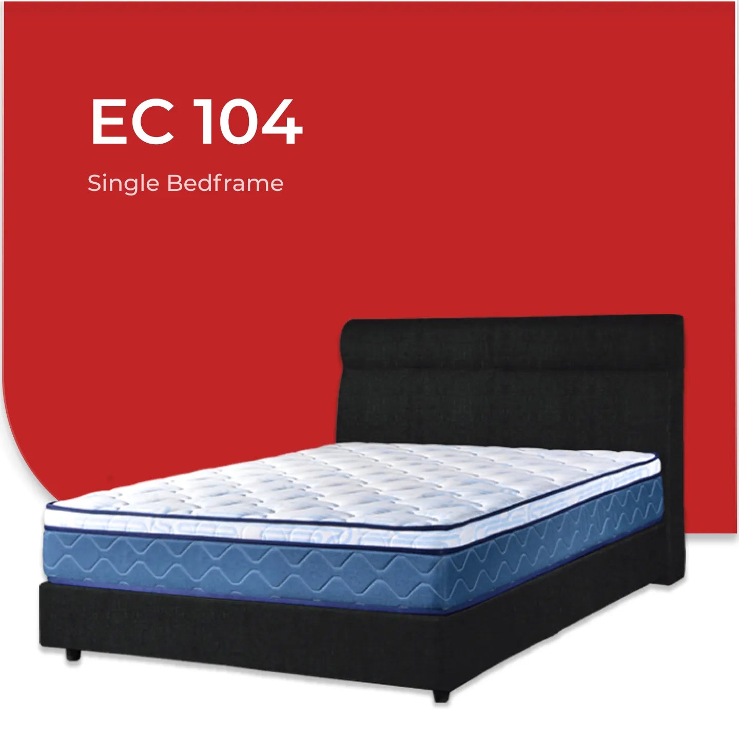 Goodnite EC104 Bedframe (Single/ Super Single/ Queen/ King)