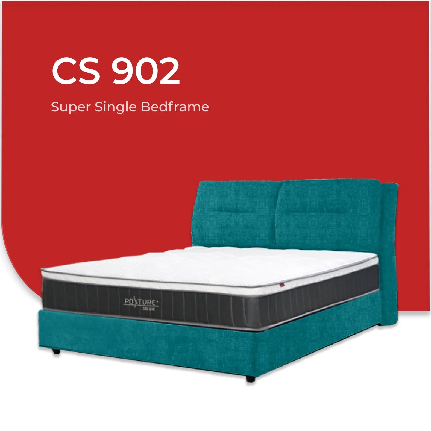 Goodnite CS902 Bedframe (Single/ Super Single/ Queen/ King)