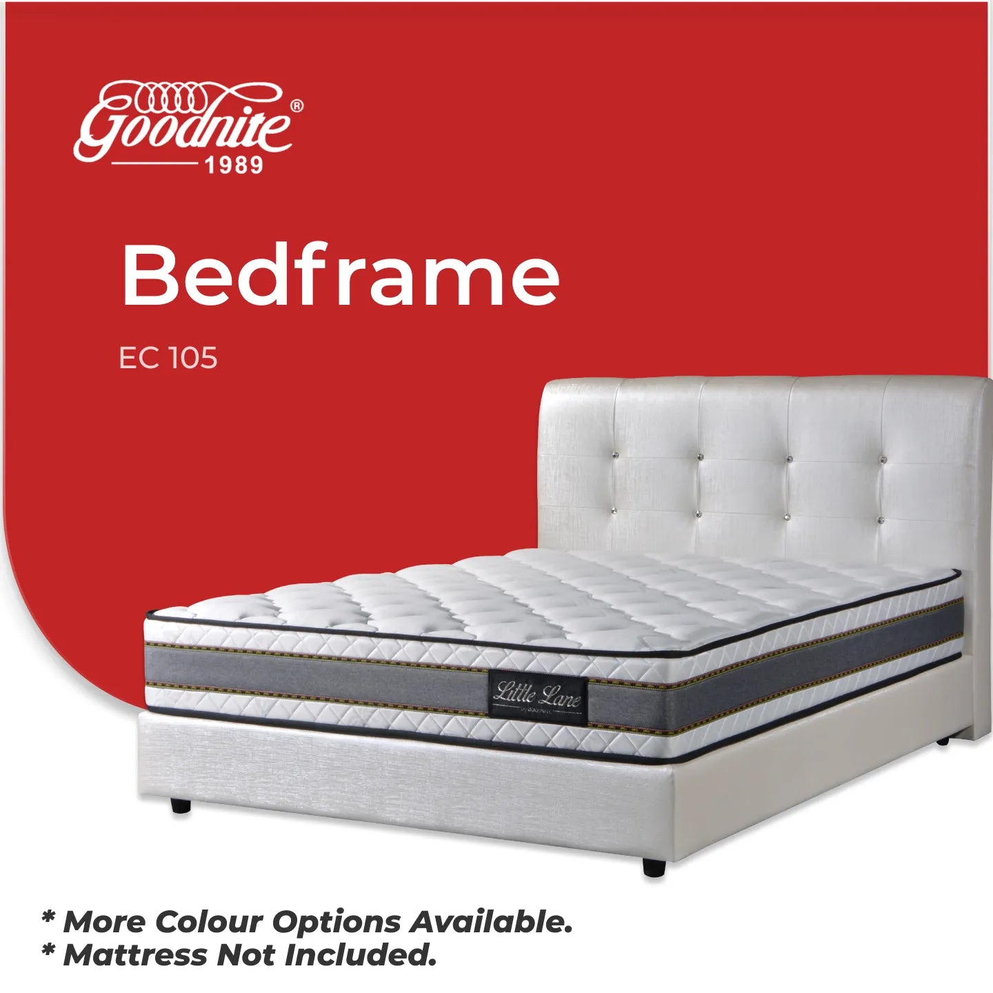 Goodnite EC105 Bedframe (Single/ Super Single/ Queen/ King)