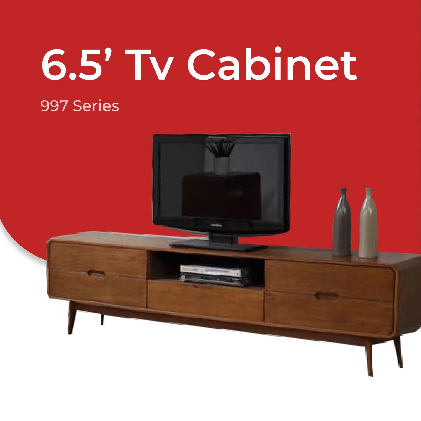 Goodnite Living Set (997 Series), 6.5Ft TV Cabinet/ Coffee Table/ Dining Cabinet/ Side Table/ Small Display Cabinet