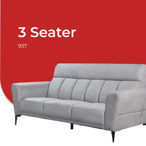 Goodnite Modern Fabric Sofa (937), 1 Seater/ 2 Seater/ 3 Seater/ 2+3 Seater, 5 Years Warranty