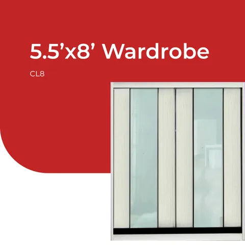 5.5ft x 8ft Wardrobe (CL7/8/9/10)