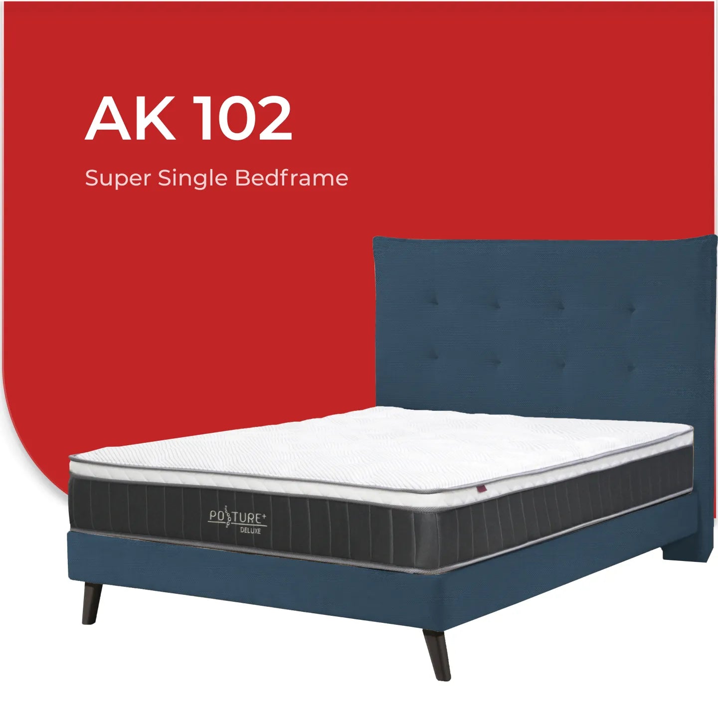 Goodnite AK102 Bedframe (Single/ Super Single/ Queen/ King)