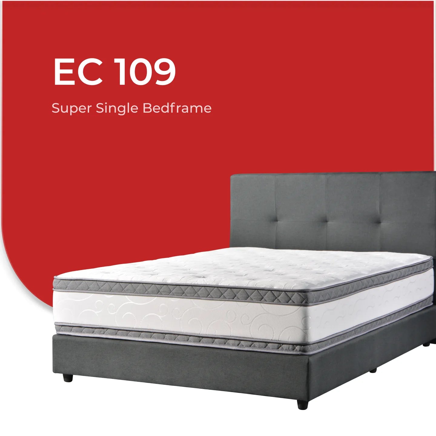 Goodnite EC109 Bedframe (Single/ Super Single/ Queen/ King)