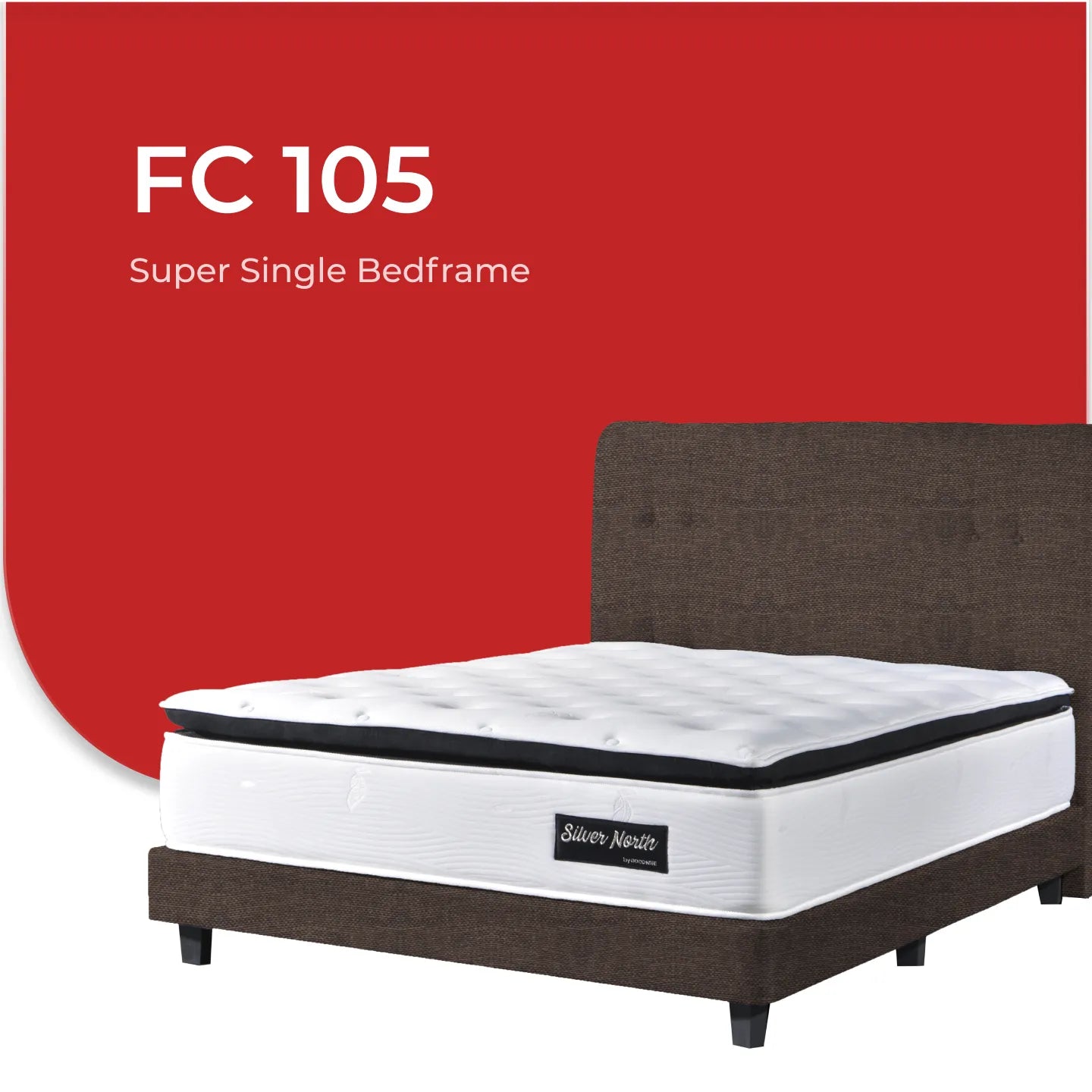 Goodnite FC105 Bedframe (Single/ Super Single/ Queen/ King)